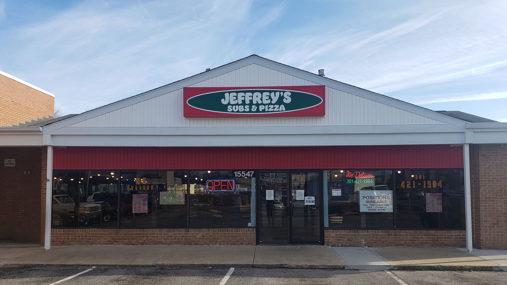 Jeffrey’s Subs & Pizza Burtonsville, MD
